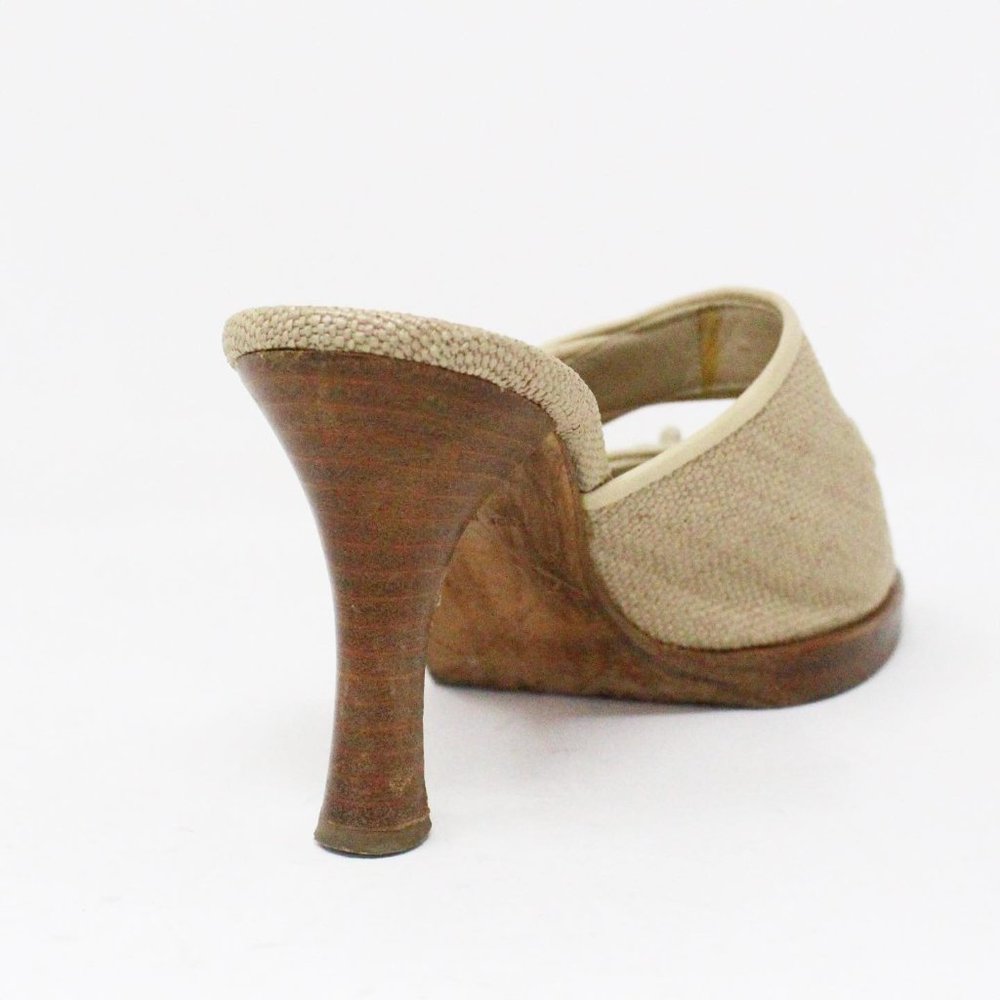 CHANEL #36220 Nude Mule Sandals (US 5 EU 35) - Picture 3 of 10